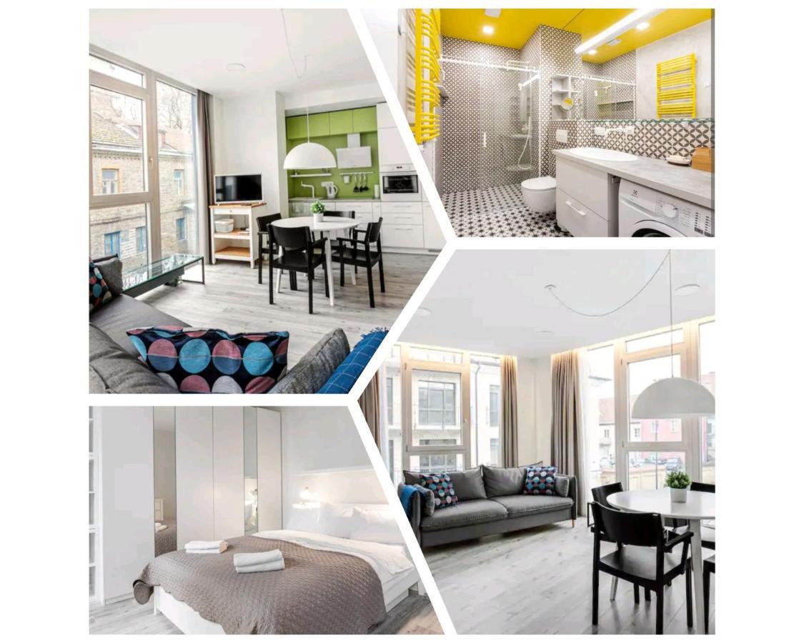 Happy Inn Vip, Self Check-In-24X7, A-C, Parking-In-The-Underground-Garage VNO Eksteriør billede